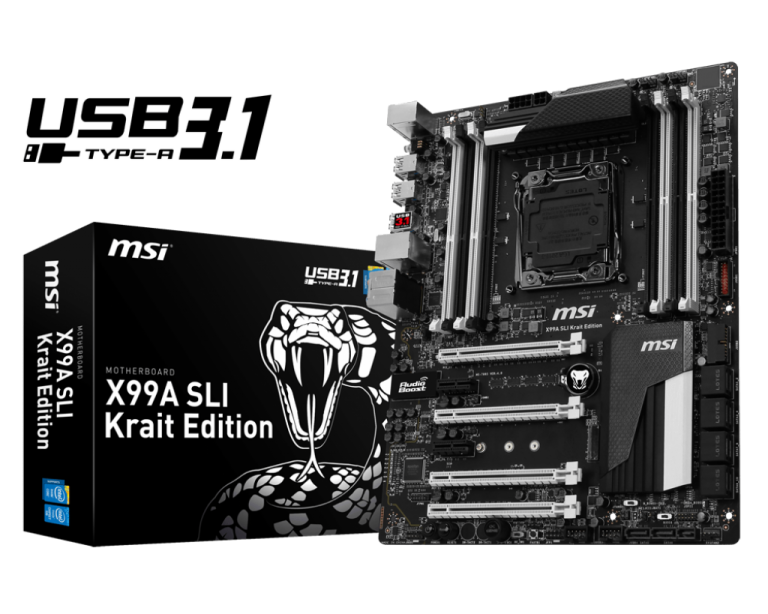MSI X99A SLI Krait Edition